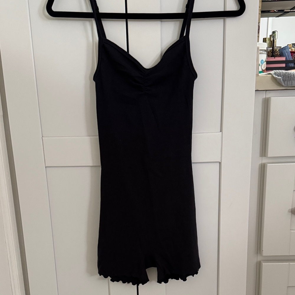 Skims logo pointelle Romper